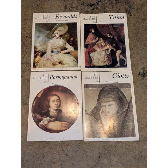 VTG The Masters Lot of 23 Knowledge Publications Art Booklets Prints Gallery - Picture 3 of 8